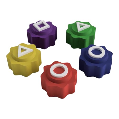Tarange Gonggi Korean Game | Gonggi Spiel, Klassischer Hand-Auge-Koordinationsspaß mit 5 bunten Steinen, für alle Altersgruppen (60+), Unisex, Mehrfarbig Tarange Gonggi Korean Game | Gonggi Spiel, Klassischer Hand-Auge-Koordinationsspaß mit 5 bunten Steinen, für alle Altersgruppen (60+), Unisex, Mehrfarbig von Tarange