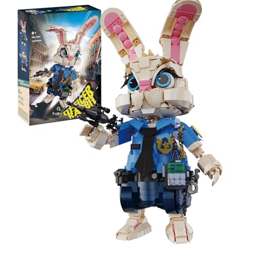 Tarcury Bausteine Offcer Rabbit Anime Charakter Bauklötze Set 1387 Teile Kreatives Konstruktionsspielzeug Pädagogisches Geschenk für Kinder ab 8 Jahren Tarcury Bausteine Offcer Rabbit Anime Charakter Bauklötze Set 1387 Teile Kreatives Konstruktionsspielzeug Pädagogisches Geschenk für Kinder ab 8 Jahren von Tarcury