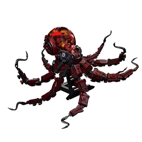 Tarcury Mechanischer Oktopus Bausteine Set, 882 Teile Leuchtende Mythische Kreaturen Bauklötze Kit, Pädagogisches STEM Konstruktionsspielzeug für Kinder ab 8 Jahren Tarcury Mechanischer Oktopus Bausteine Set, 882 Teile Leuchtende Mythische Kreaturen Bauklötze Kit, Pädagogisches STEM Konstruktionsspielzeug für Kinder ab 8 Jahren von Tarcury
