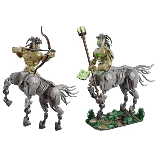 Tarcury Mythischer Zentaur Baumodellbausatz, 1268 Teile Fantasy-Tier Pädagogisches Konstruktionsspielzeug Set, Kreatives Bausteine für Kinder ab 8 Jahren von Tarcury