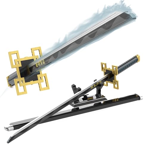 Tarcury Tokitou Muichirou Schwertmodell: 771-Teiliges Anime Katana Bausteine mit Scheide und Ständer für Cosplay - 98.5 Zentimeter Tarcury Tokitou Muichirou Schwertmodell: 771-Teiliges Anime Katana Bausteine mit Scheide und Ständer für Cosplay - 98.5 Zentimeter von Tarcury