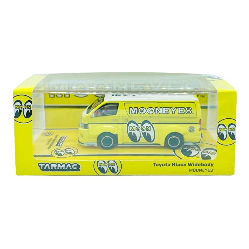 Tarmac T64-038-ME Toyota Hiace Widebody Mooneyes gelb Maßstab 1:64 Modellauto Tarmac T64-038-ME Toyota Hiace Widebody Mooneyes gelb Maßstab 1:64 Modellauto von Tarmac Works