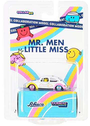 Tarmac T64S-006-MMLM Volkswagen Käfer Mr. Men & Little Miss weiss Maßstab 1:64 Collab mit Schuco Tarmac T64S-006-MMLM Volkswagen Käfer Mr. Men & Little Miss weiss Maßstab 1:64 Collab mit Schuco von Tarmac Works