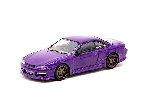 Tarmac Works T64G-018-PU Vertex Nissan Silvia S14 lila metallic Maßstab 1:64 Modellauto Tarmac Works T64G-018-PU Vertex Nissan Silvia S14 lila metallic Maßstab 1:64 Modellauto von Tarmac Works