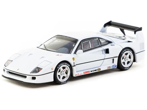 Tarmac Works T64R-076-WH F40 White Road64 Series 1/64 Maßstabsgetreues Auto Modellauto für Erwachsene Tarmac Works T64R-076-WH F40 White Road64 Series 1/64 Maßstabsgetreues Auto Modellauto für Erwachsene von Tarmac Works