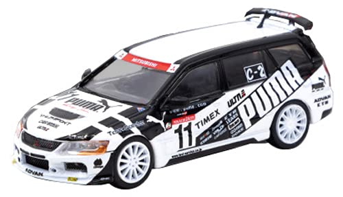 Tarmac T64-042-PU Mitsubishi Lancer Evolution Wagon Puma schwarz/weissSuper Taikyu 2000 Maßstab 1:64 Tarmac T64-042-PU Mitsubishi Lancer Evolution Wagon Puma schwarz/weissSuper Taikyu 2000 Maßstab 1:64 von Tarmac Works