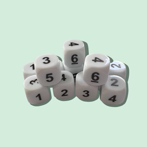 Ziffernwürfel 1–6 für die Verwendung mit Operations Dice Ziffernwürfel 1–6 für die Verwendung mit Operations Dice von Tarquin Group