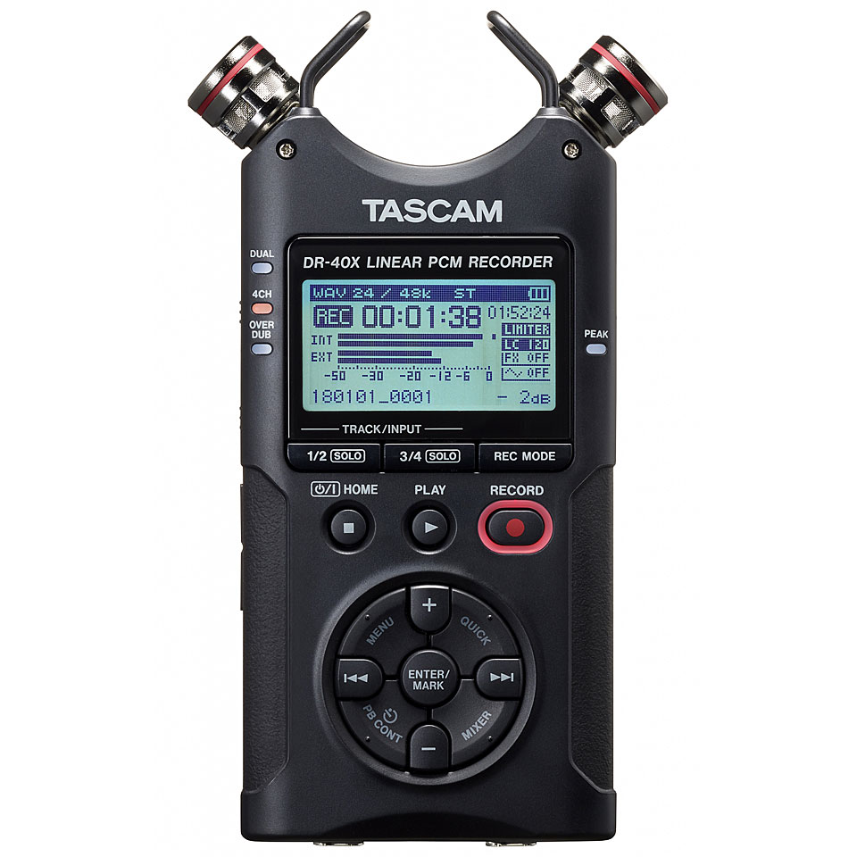Tascam DR-40X Digital Audio Recorder Tascam DR-40X Digital Audio Recorder von Tascam