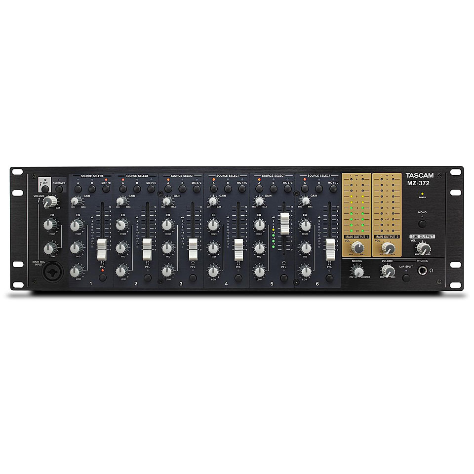 Tascam MZ-372 Mischpult Tascam MZ-372 Mischpult von Tascam