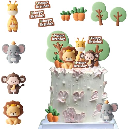 Jungle Deko Kuche, Deko Safari, Dschungel Thema Geburtstag Party, Giraffe Löwen Affe Figuren Geburtstag Torten Deko, Waldtiere Kuchen, Geburtstagstorte Safari Deko für 1 Jahr Junge Mädchen Jungle Deko Kuche, Deko Safari, Dschungel Thema Geburtstag Party, Giraffe Löwen Affe Figuren Geburtstag Torten Deko, Waldtiere Kuchen, Geburtstagstorte Safari Deko für 1 Jahr Junge Mädchen von Tashce