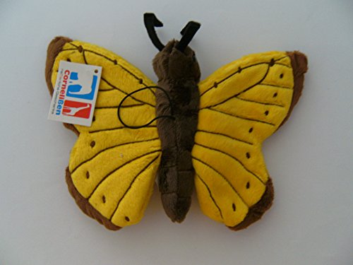 Plüschtier Schmetterling 22cm gelb, Schmetterlinge Kuscheltiere Stofftiere Falter Tiere von Guoml