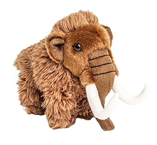 Uni-Toys - Mammut - 16 cm (Höhe) - Plüsch-Elefant, prähistorisches Wildtier - Plüschtier, Kuscheltier von Uni-Toys