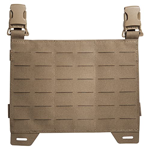 Tasmanian Tiger TT Carrier Panel LC Austausch-Frontpanel mit Lasercut-Molle System für Plattenträger, Coyote Brown von Tasmanian Tiger