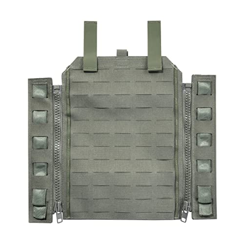 Tasmanian Tiger TT Molle Panel ZP Austausch-Panel für Plattenträger, Wechsel-Panel für Plate Carrier mit Reißverschluss- oder Molle Befestigung, Steingrau-Oliv IRR Tasmanian Tiger TT Molle Panel ZP Austausch-Panel für Plattenträger, Wechsel-Panel für Plate Carrier mit Reißverschluss- oder Molle Befestigung, Steingrau-Oliv IRR von Tasmanian Tiger