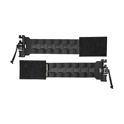 Tasmanian Tiger TT Reinforced Cummerbund Austausch Seitenteil für TT Plate Carrier LC mit 3 Molle Reihen, Schwarz Tasmanian Tiger TT Reinforced Cummerbund Austausch Seitenteil für TT Plate Carrier LC mit 3 Molle Reihen, Schwarz von Tasmanian Tiger