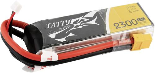 Tattu Modellbau-Akkupack (LiPo) 11.1V 2300 mAh Zellen-Zahl: 3 45 C Softcase XT60 von Tattu