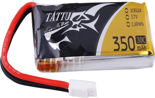Tattu Modellbau-Akkupack (LiPo) 3.7V 350 mAh Zellen-Zahl: 1 30 C Softcase Molex-Stecksystem von Tattu