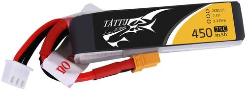 Tattu Modellbau-Akkupack (LiPo) 7.4V 450 mAh Zellen-Zahl: 2 75 C Softcase XT30 von Tattu
