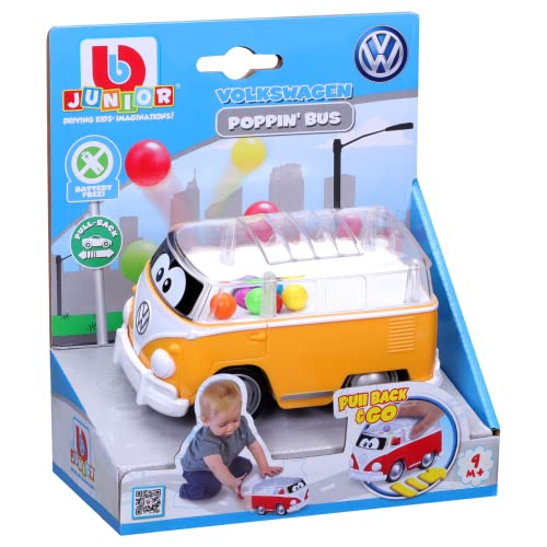Tavitoys 85109 Bburago Vw Van Samba Poppin' Bus Volkswagen Spielzeugauto für Kinder, Mehrfarbig von Bburago