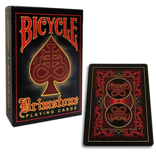 Tavoloverde Kartenspiele Bicycle - Brimstone - Red von Tavoloverde
