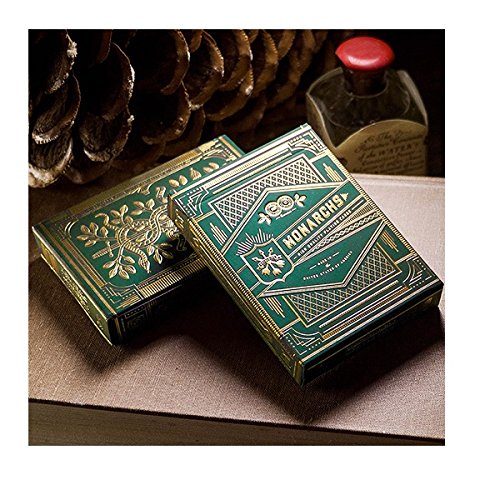 Tavoloverde Monarchs Spielkarten grüne Deck von Tavoloverde