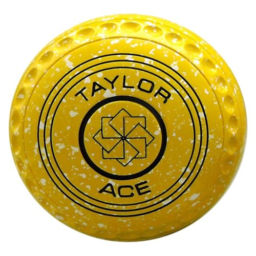 Taylor ACE Coloured Yellow Sherbet - Set of 4, Heavy, Size 3, Progrip Taylor ACE Coloured Yellow Sherbet - Set of 4, Heavy, Size 3, Progrip von Taylor Bowls