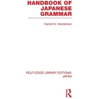 Handbook of Japanese Grammar von Taylor & Francis