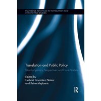 Translation and Public Policy von Taylor & Francis Ltd (Sales)
