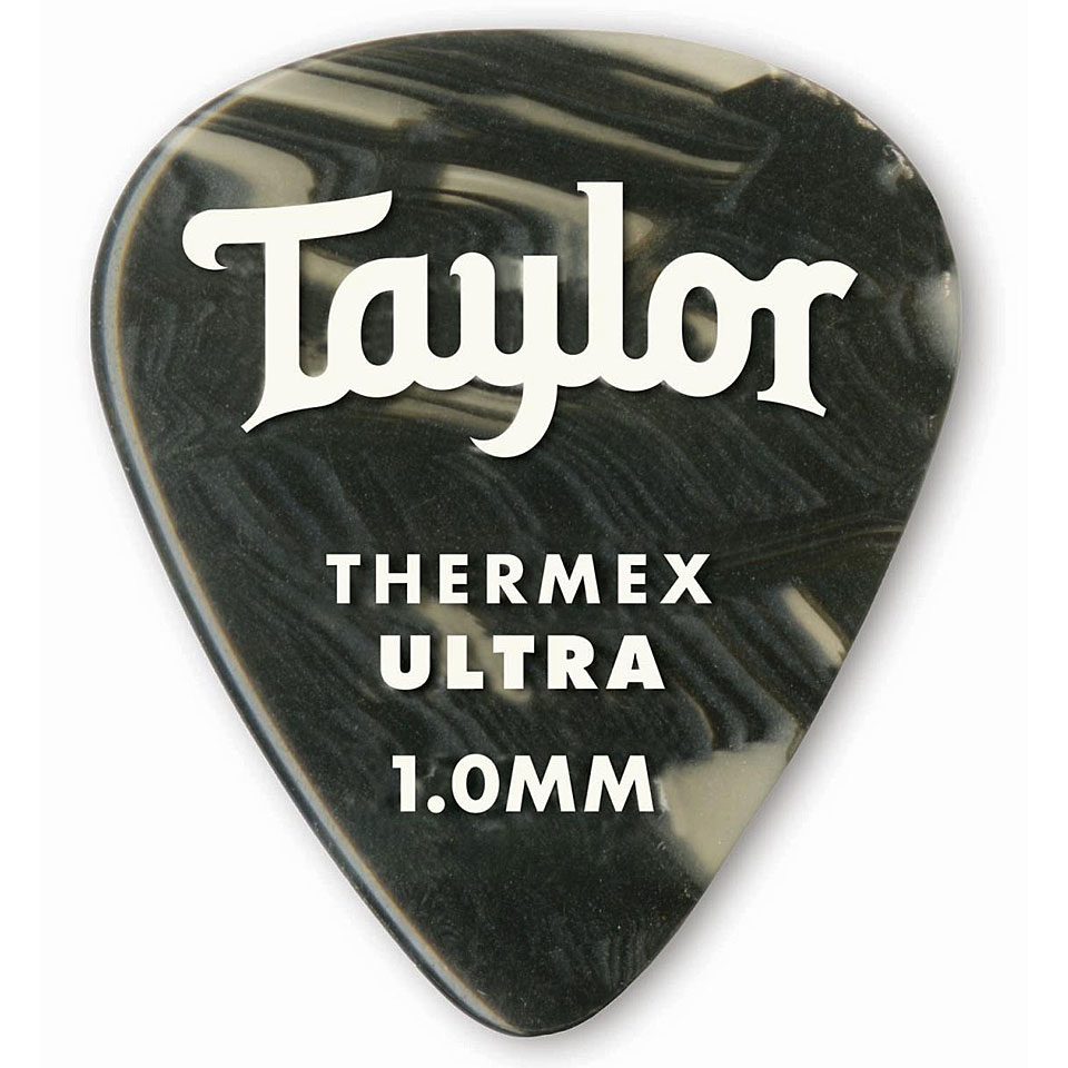 Taylor Thermex 351 Black Onyx 1.0mm (6Stk) Plektrum von Taylor