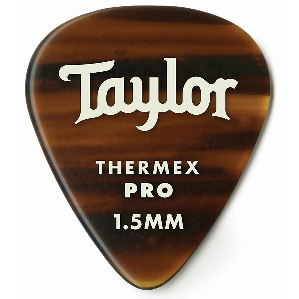 Taylor Thermex Pro 346 TortoiseShell 1.5mm Mittel (6Stk) Plektrum von Taylor