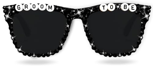 Bachelor Brille, Party-Brille für Herren, "Groom to be", für Junggesellenabschied, Geschenk und Zubehör für Hochzeitsparty, Strand, Hochzeit, Party von Tbay
