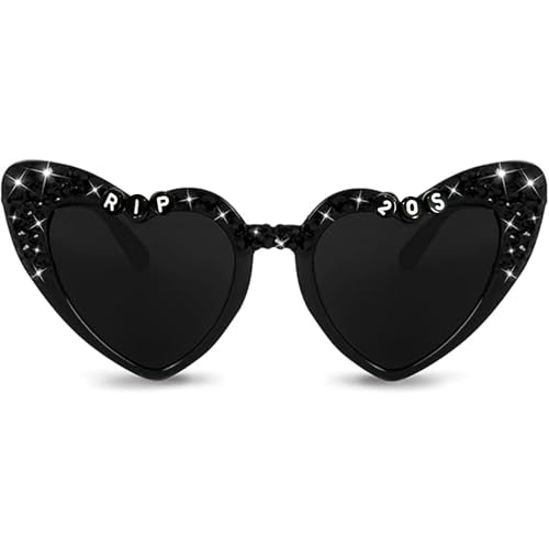 Tbay Brille zum 30. Geburtstag, Damen, schwarze Brille "RIP 20S", Partyzubehör für 30 Jahre, Dekorationen für Geburtstag Damen von Tbay