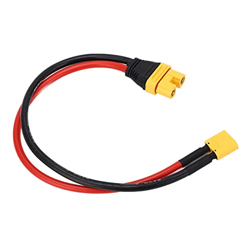 AS150U Femal to XT90 MÄNNLICHER Adapter, Anti Reverse -Stecker, Flammen -Endanschluss mit 20% Erhöhter Stromlimit für Pflanzer Sky Permanent Flight Ladegerät von Tbest