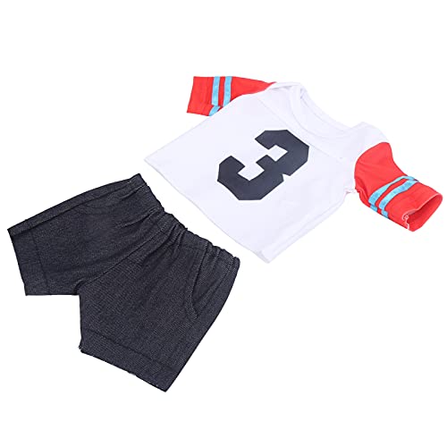 Babypuppenkleidung 18-Zoll-Mädchen Wiedergeboren (QD18-048 Nr. 3 T-Pack) von Tbest