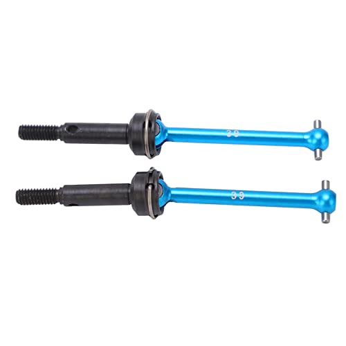 CVD-RC-Antriebswelle Hinten, CVD-RC-TransShaft Hinten CVD Universal Metal RC High für XV01 TC01 von Tbest