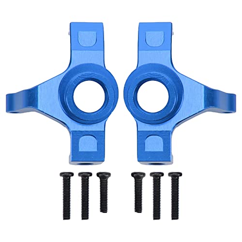 RC-Auto-Lenkbecher, 2 Stück aus Aluminiumlegierung, RC-Autoersatzteile für RC Auto, MJX 16208 16207 16210 1/16 RC (blau) von Tbest