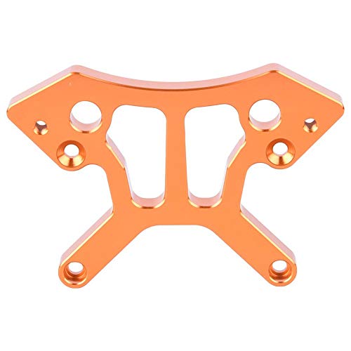 RC Dämpferbrücke vorne, Aluminiumlegierung Upgrade Teile Vorderradaufhängung für RC 1/5 HPI Rennwagen Baja RC Car(Orange) von Tbest