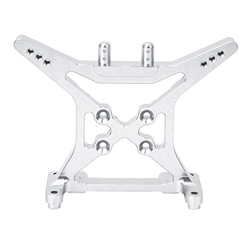 RC Heckstoßturm Zubehör, Aluminiumlegierung Turm RC Cars Ersatzteile Fit Für ECX 2WD 1/10 RC Hobby Auto (Silber R-ECX1020S) von Tbest
