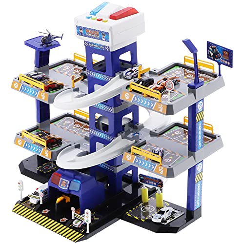 Spielzeugauto Garage, Garagen DIY Assembly Car Garage Parkplatz Spielzeug Kleinkind Tracks Auto Spielzeugzubehör Set Spielzeugauto Garage, Garagen DIY Assembly Car Garage Parkplatz Spielzeug Kleinkind Tracks Auto Spielzeugzubehör Set von Tbest