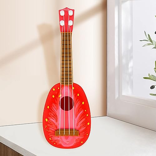 TBEST Musical Instrumente Kinder u Spielzeug 4 SNGS NT Sound Simuliertes Gitarrenmusikinstrument für Anfänger Schnittinstrument (#1) von Tbest