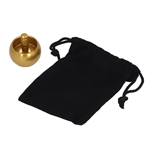 TBEST NING, 2PCS FINDELLEL Stahl STAHR AUTOMATISCHE FLIP -Phils STEOTE Metal -TIME mit Aufbewahrungstasche für Spielzeuggifer (Gold) von Tbest