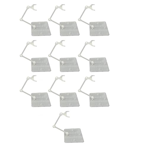 10 Sets Action Figure Ständer Transparent Acryl Anime Figur Display Stand Unterstützung Halter Basis von Tbest