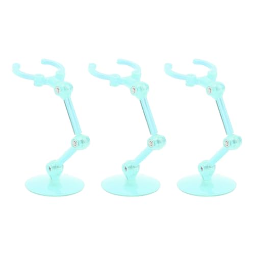 Tbest 10pcs Puppenmodell -Support -Ständer, Kunststoff -Action -Figur -Displayhalter, Einfache mit Ausgezeichneter Stabilität Ideales Heimdekoration für Jede Art von Puppenstil Tbest 10pcs Puppenmodell -Support -Ständer, Kunststoff -Action -Figur -Displayhalter, Einfache mit Ausgezeichneter Stabilität Ideales Heimdekoration für Jede Art von Puppenstil von Tbest