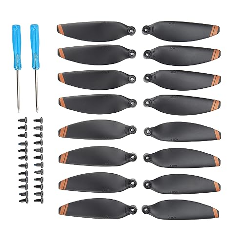 Tbest 16pcs Drohnen -Propeller, Ersatz Niedriger Rausch -Schnellfreisetzungsblätter Requisiten Zubehör Kompatibel für Mini Drohne Tbest 16pcs Drohnen -Propeller, Ersatz Niedriger Rausch -Schnellfreisetzungsblätter Requisiten Zubehör Kompatibel für Mini Drohne von Tbest