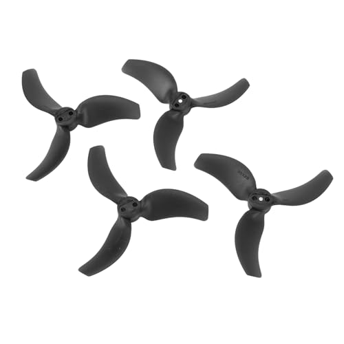 Tbest 2 Paare RC -Drohnen -Propeller, Leichte Propellerblätter mit Aufbewahrungsbox für Avata 2 Drohnenzubehör (Black) von Tbest