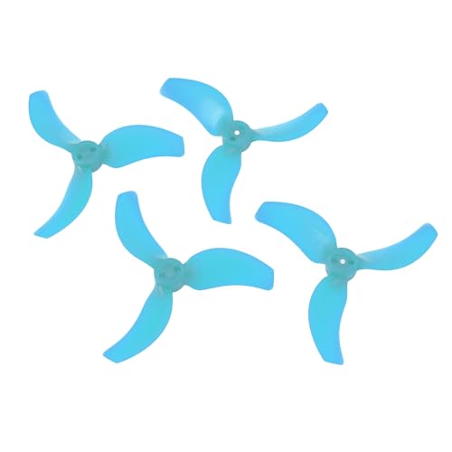 Tbest 2 Paare RC -Drohnen -Propeller, Leichte Propellerblätter mit Aufbewahrungsbox für Avata 2 Drohnenzubehör (Blue) von Tbest