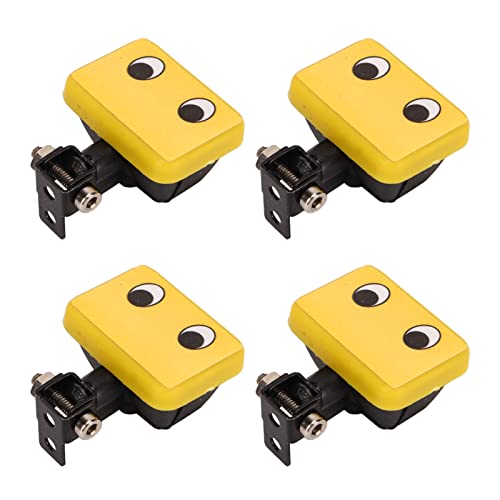 Tbest 4 Stück Einfach zu Installierende RC-Car-Lichtschirme, Kratzfest, Staubdicht, RC-Lichtabdeckung, Universeller Ersatz für RC-Car (18 x 4,5 cm) von Tbest