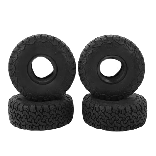 Tbest 4 Stück RC Raupen Rad Reifen, 1,9-Zoll-Stoßdämpf-Gummireifen Set für Hsp Axial Fern Gesteuertes Auto Tbest 4 Stück RC Raupen Rad Reifen, 1,9-Zoll-Stoßdämpf-Gummireifen Set für Hsp Axial Fern Gesteuertes Auto von Tbest
