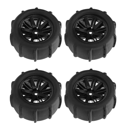 Tbest 4pcs RC -Auto -Strandreifen, Gummi -Plastikräder, Starke Dämpfung von RC -Wüstenrädern für Wltoys 144001 1/14 1/16 RC -Auto Tbest 4pcs RC -Auto -Strandreifen, Gummi -Plastikräder, Starke Dämpfung von RC -Wüstenrädern für Wltoys 144001 1/14 1/16 RC -Auto von Tbest
