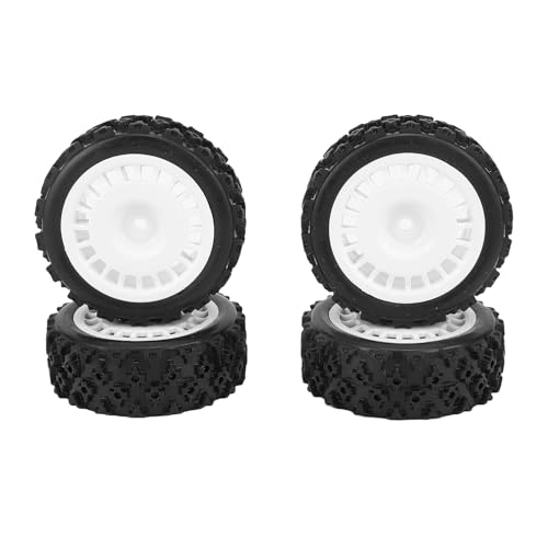 Tbest 4pcs RC -Autorreifen, Universal Teile Pflaumenblütenmodellmuster Konvertieren 1/16 für 1/10 RC -Auto von Tbest